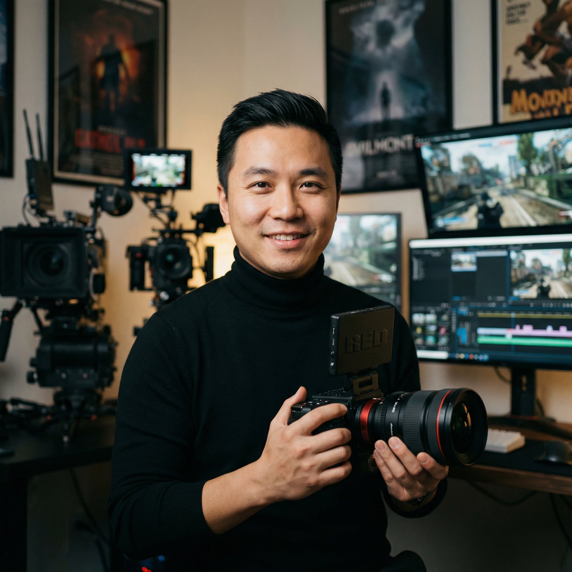 高清3D动漫电竞摄影师